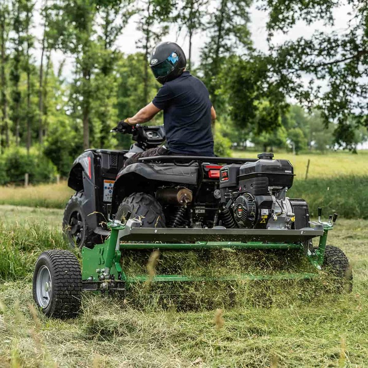 ATV-klipper med luke, 1,2 m, Briggs and Stratton 13,5 hk