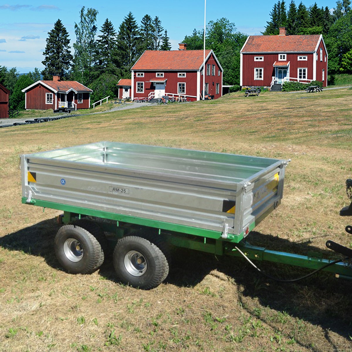 Tippvogn 2,5 tonn, galvanisert