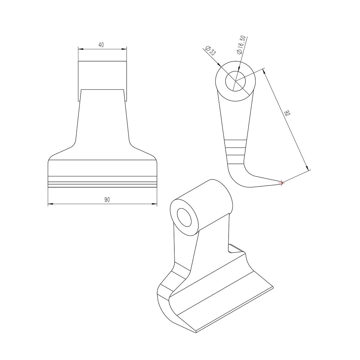Hammerslagle 90 mm/800 g
