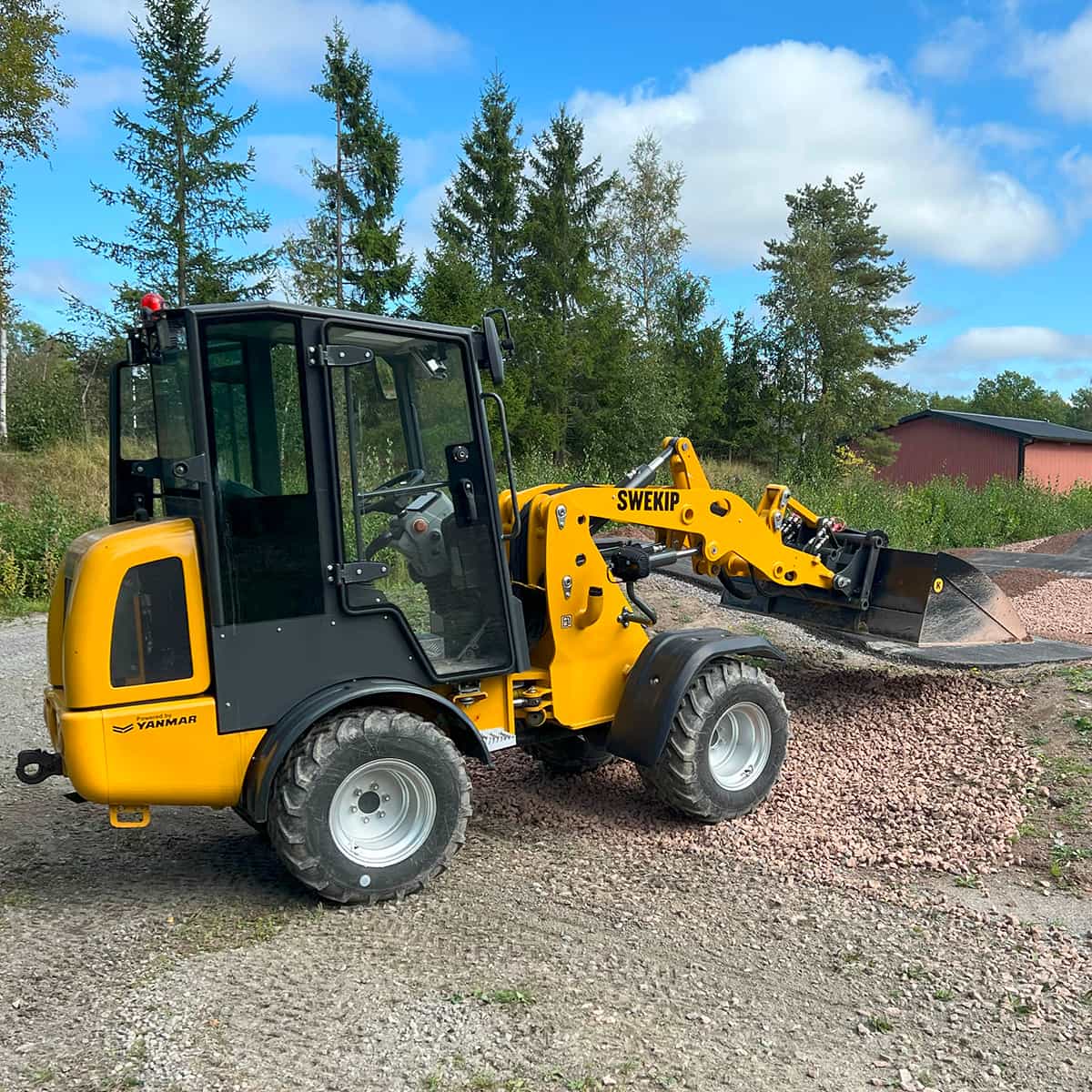 Planeringsskuff 1,5 m, SMS/Trima