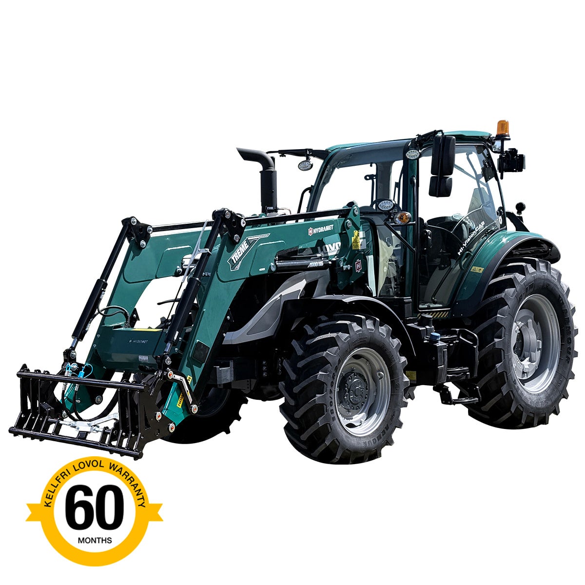 Traktor Lovol 110 hk 4WD med frontlaster, Stage V