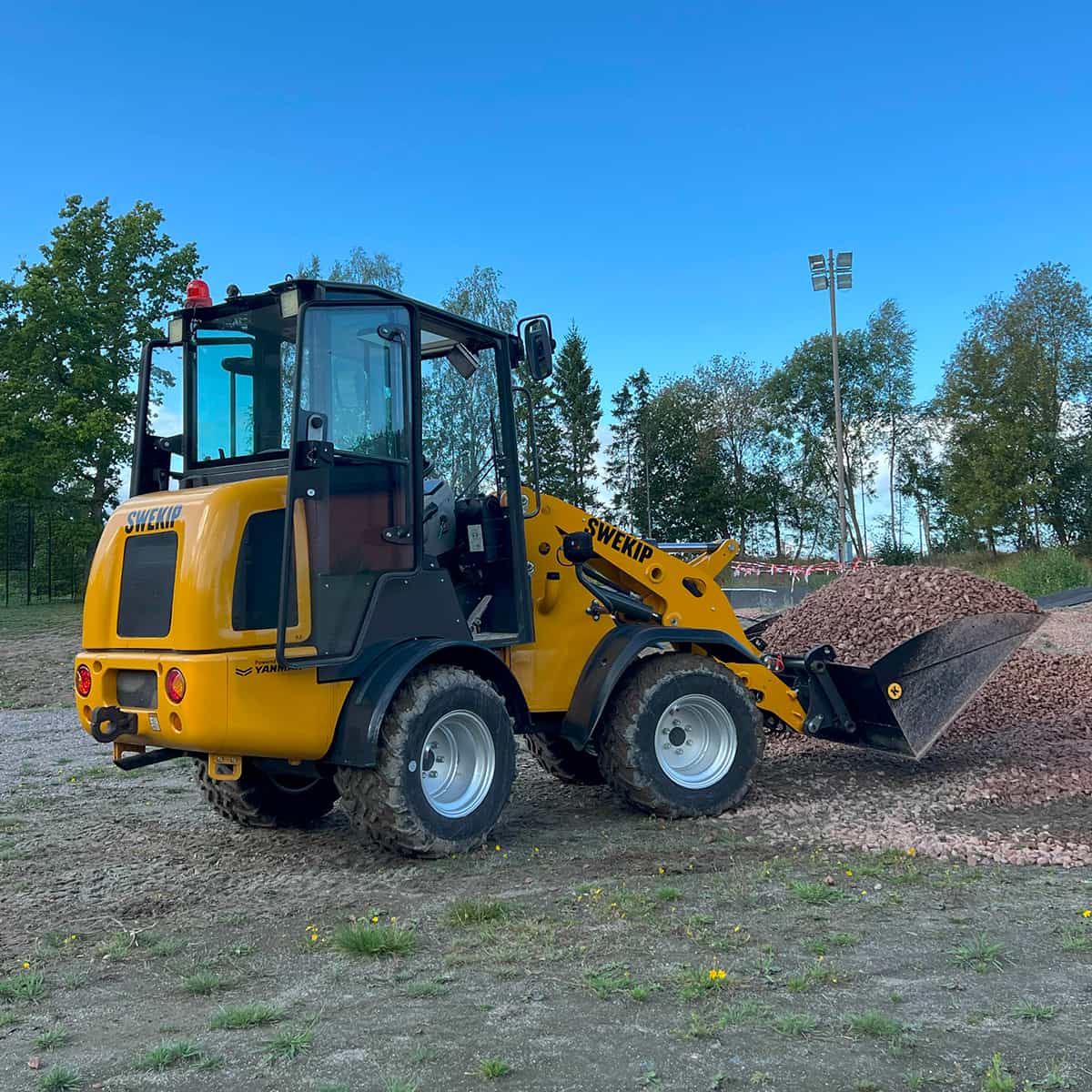 Planeringsskuff 1,5 m, SMS/Trima