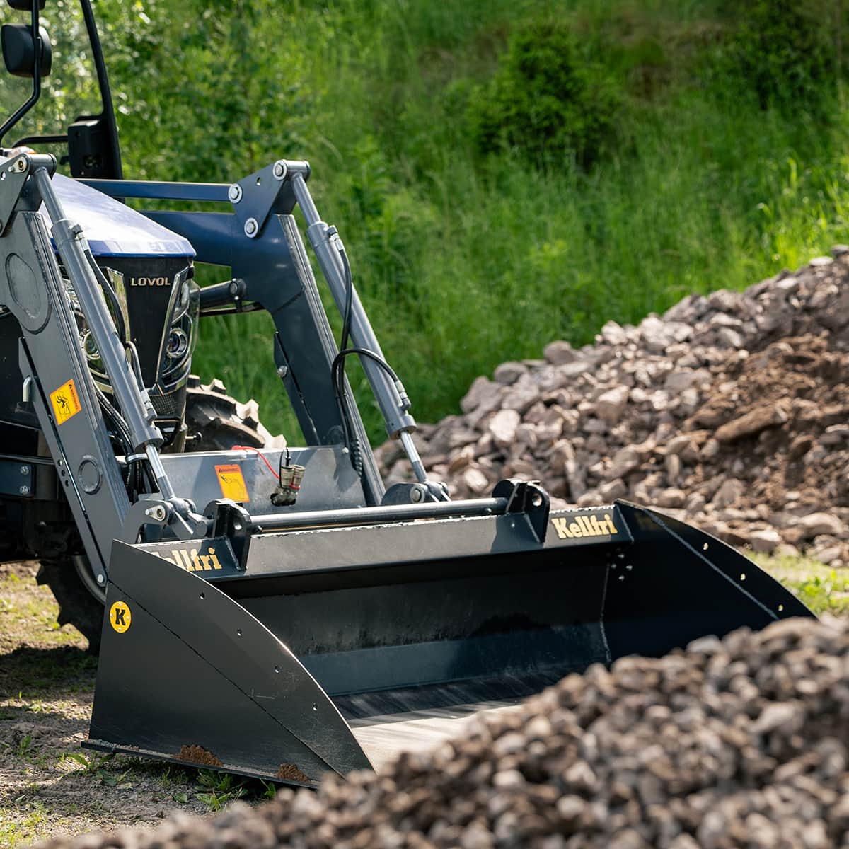 Planeringsskuff 2,0 m, Euro