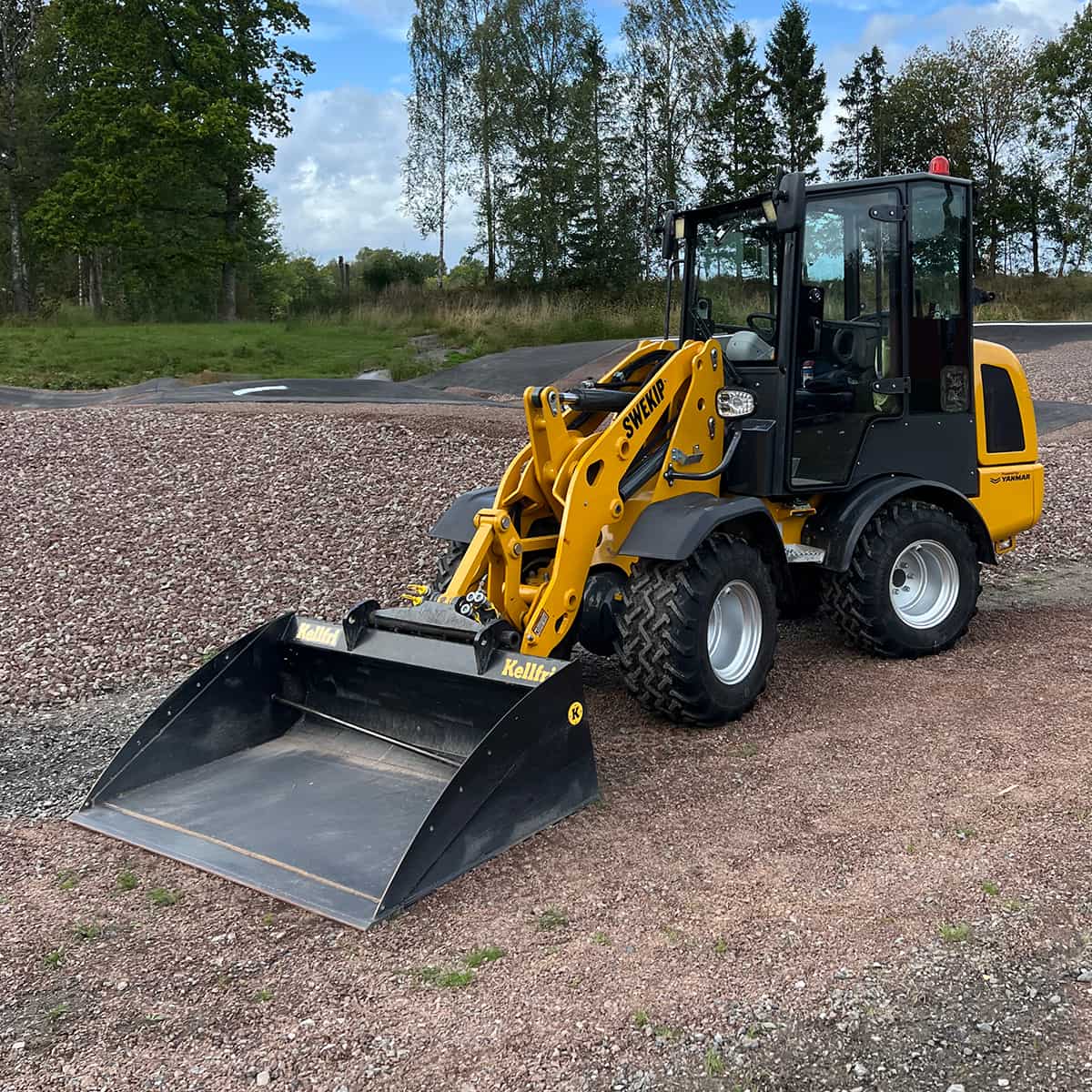 Planeringsskuff 1,5 m, SMS/Trima
