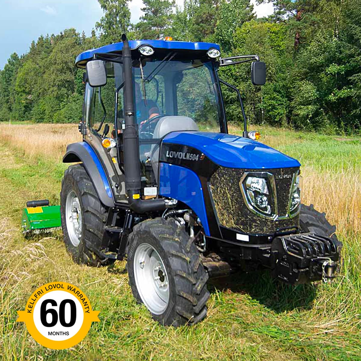 Traktor Lovol 50 hk 4WD, Stage V