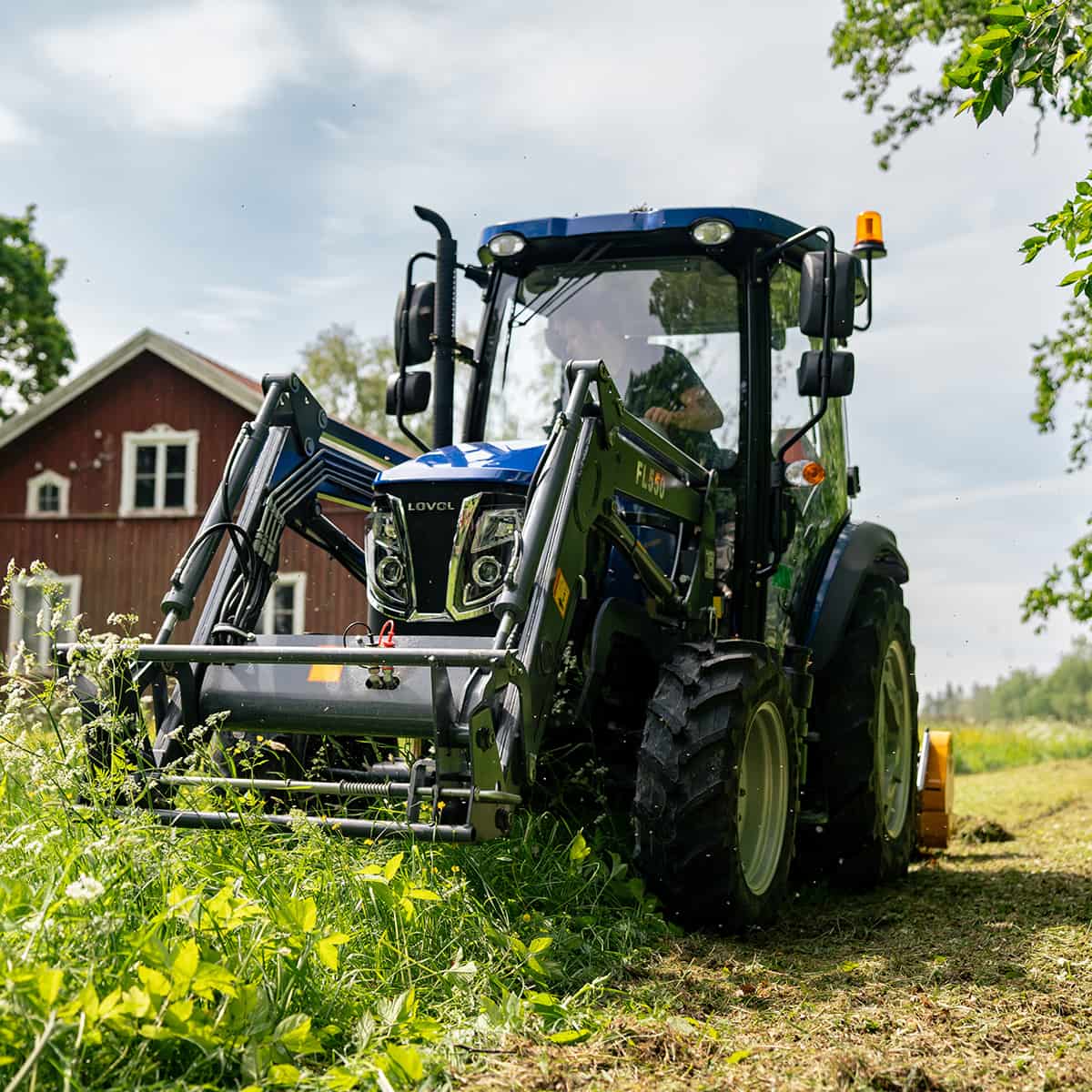 Frontlaster til traktor T504H, inkl. ventilpakke