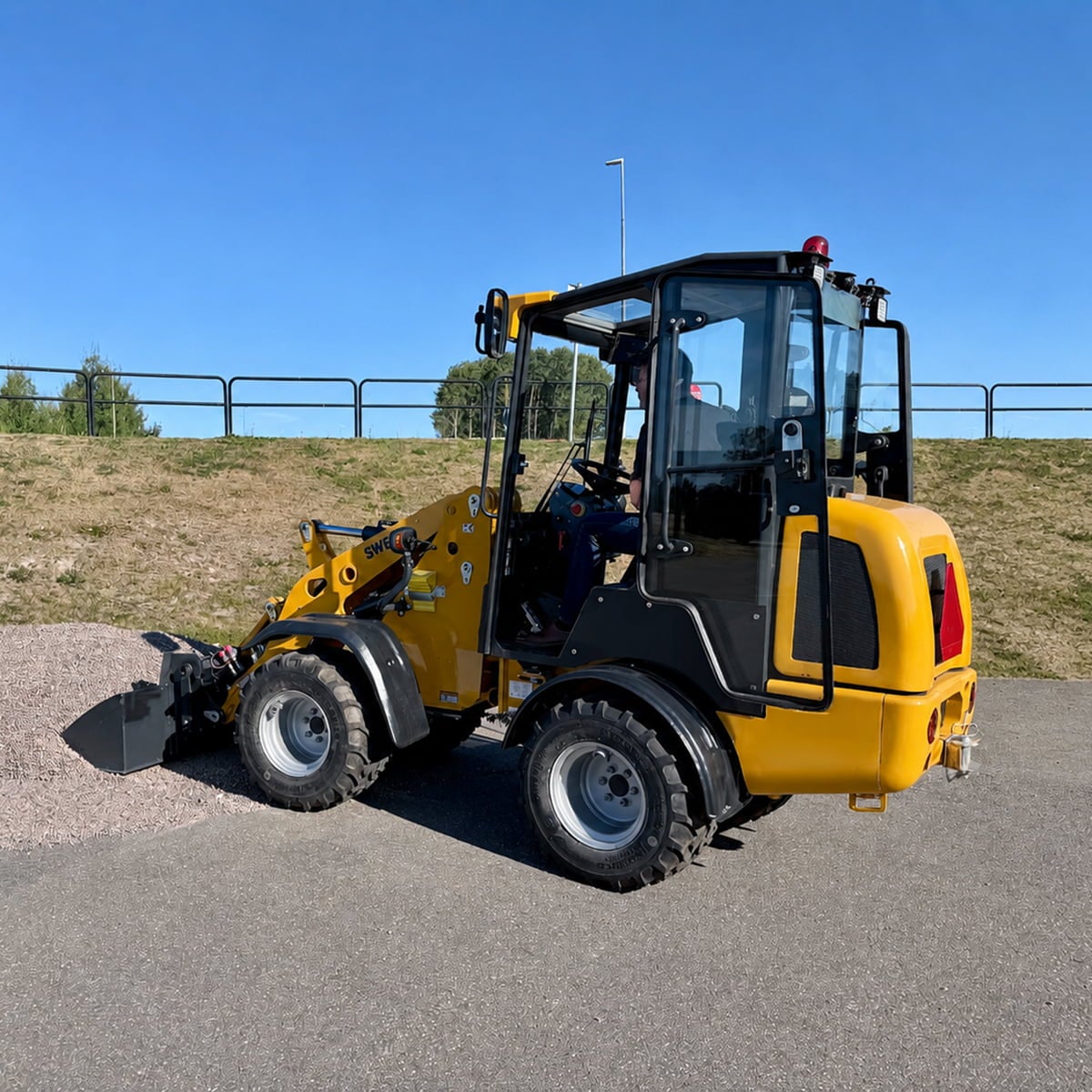 Hjullaster Swekip 1550 Electric