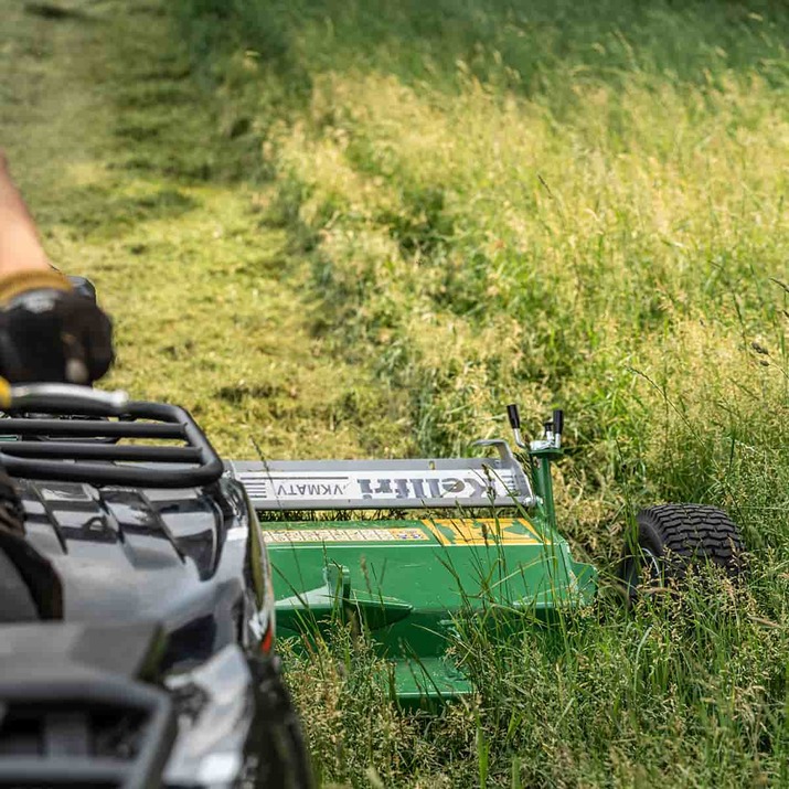 ATV-klipper med luke, 1,2 m, Briggs and Stratton 13,5 hk