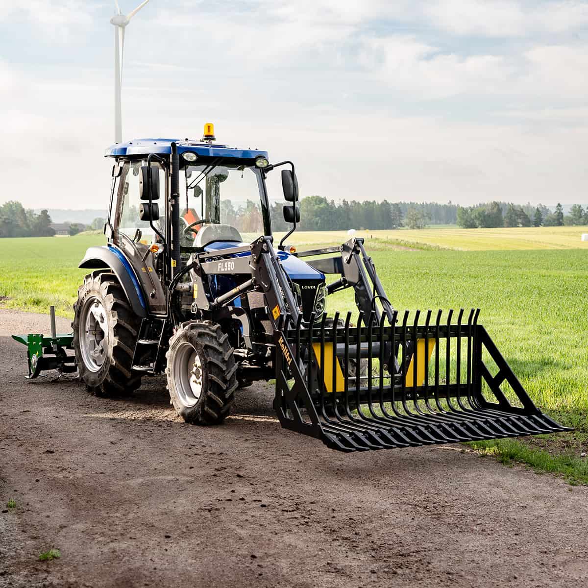 Frontlaster til traktor T504H, inkl. ventilpakke