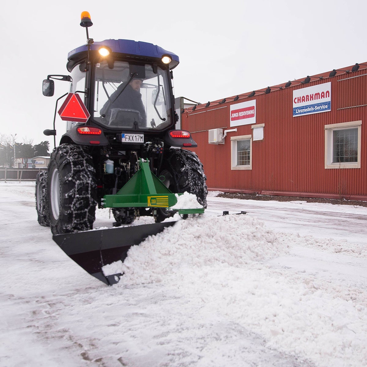 Traktor Lovol 50 hk 4WD med frontlaster, Stage V