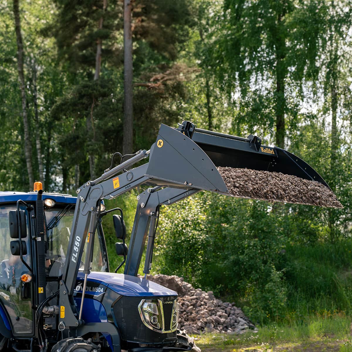 Planeringsskuff 2,0 m, Euro