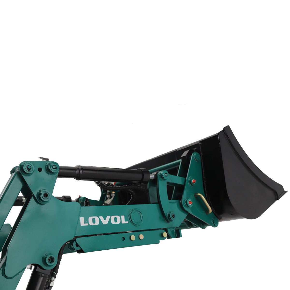 Kompakttraktor Lovol 25 hk med frontlaster, uten hytte