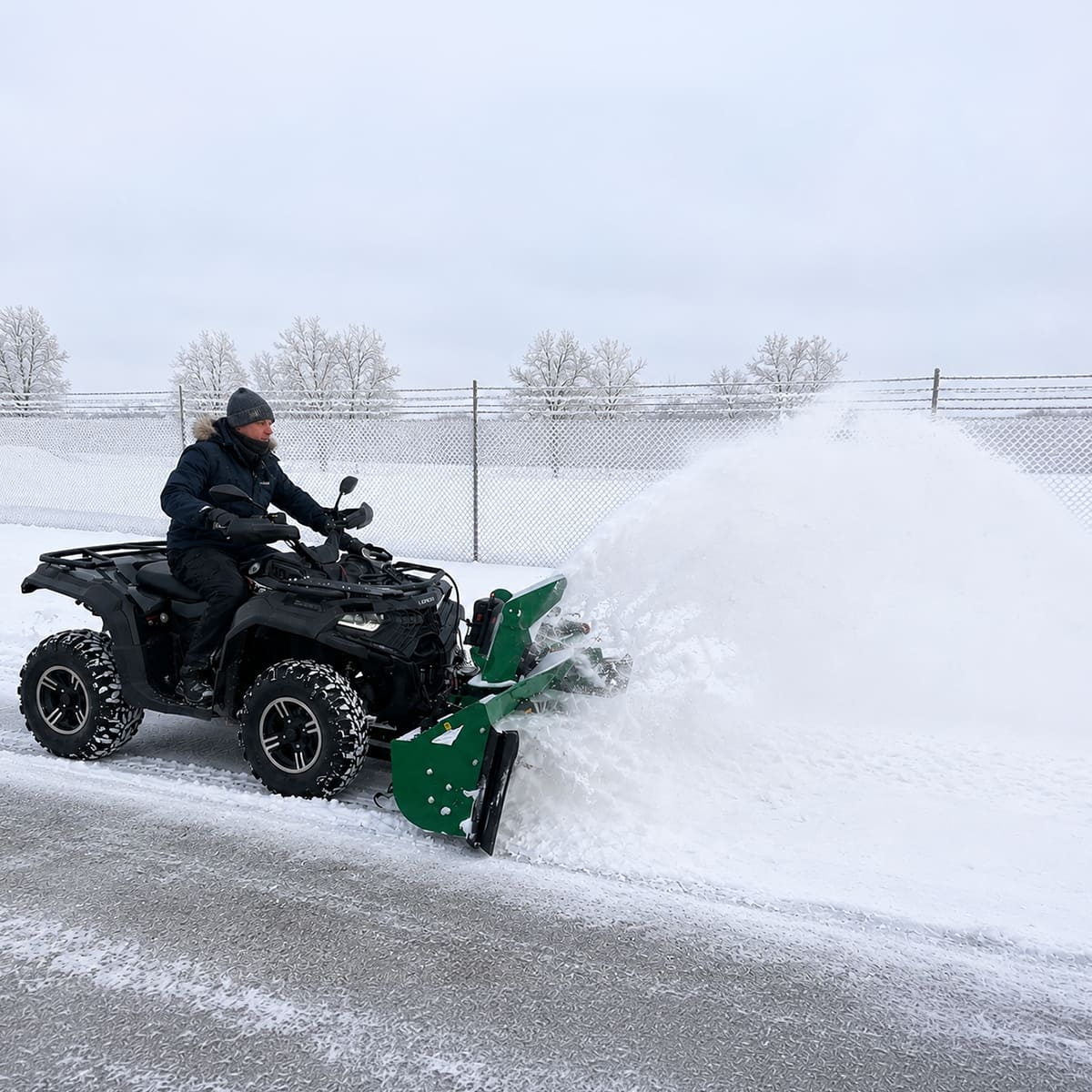 Snøfreser ATV 1,3 m