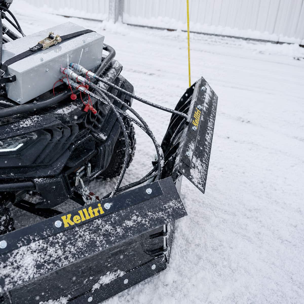 V-plog ATV 150 cm med hydraulikkaggregat og sylinder