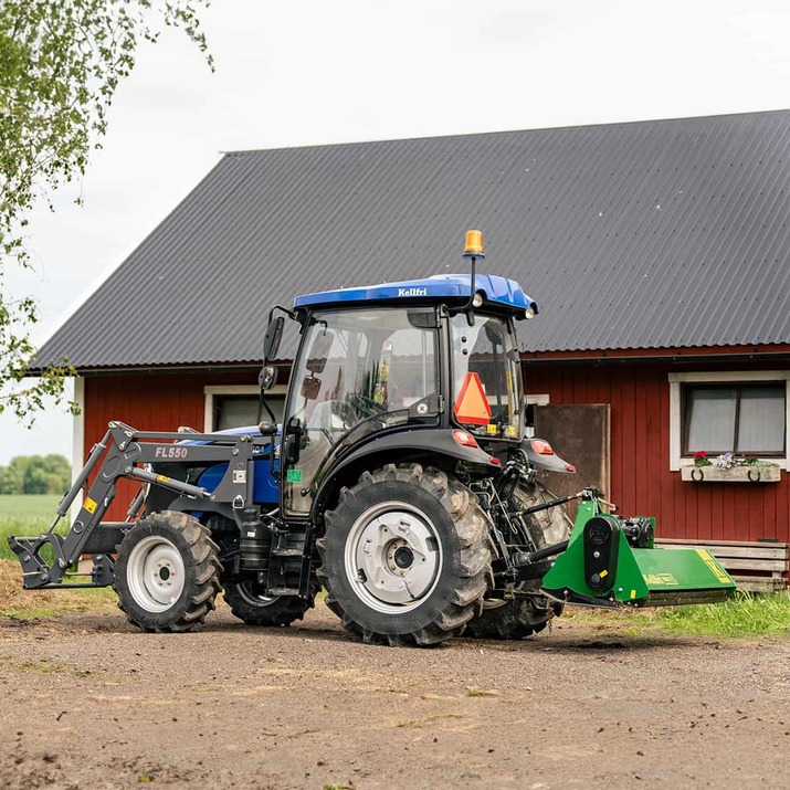 Traktor Lovol 50 hk 4WD med frontlaster, Stage V