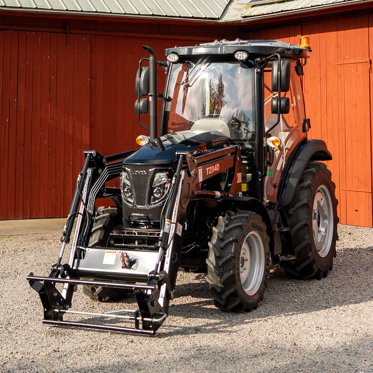 Traktor Lovol 55 hk PRO 4WD med frontlaster, Stage V