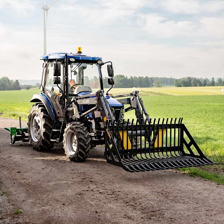 Traktor Lovol 50 hk 4WD med frontlaster, Stage V