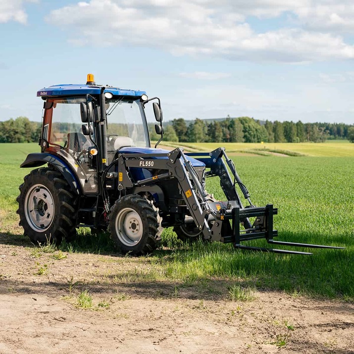 Traktor Lovol 50 hk 4WD med frontlaster, Stage V