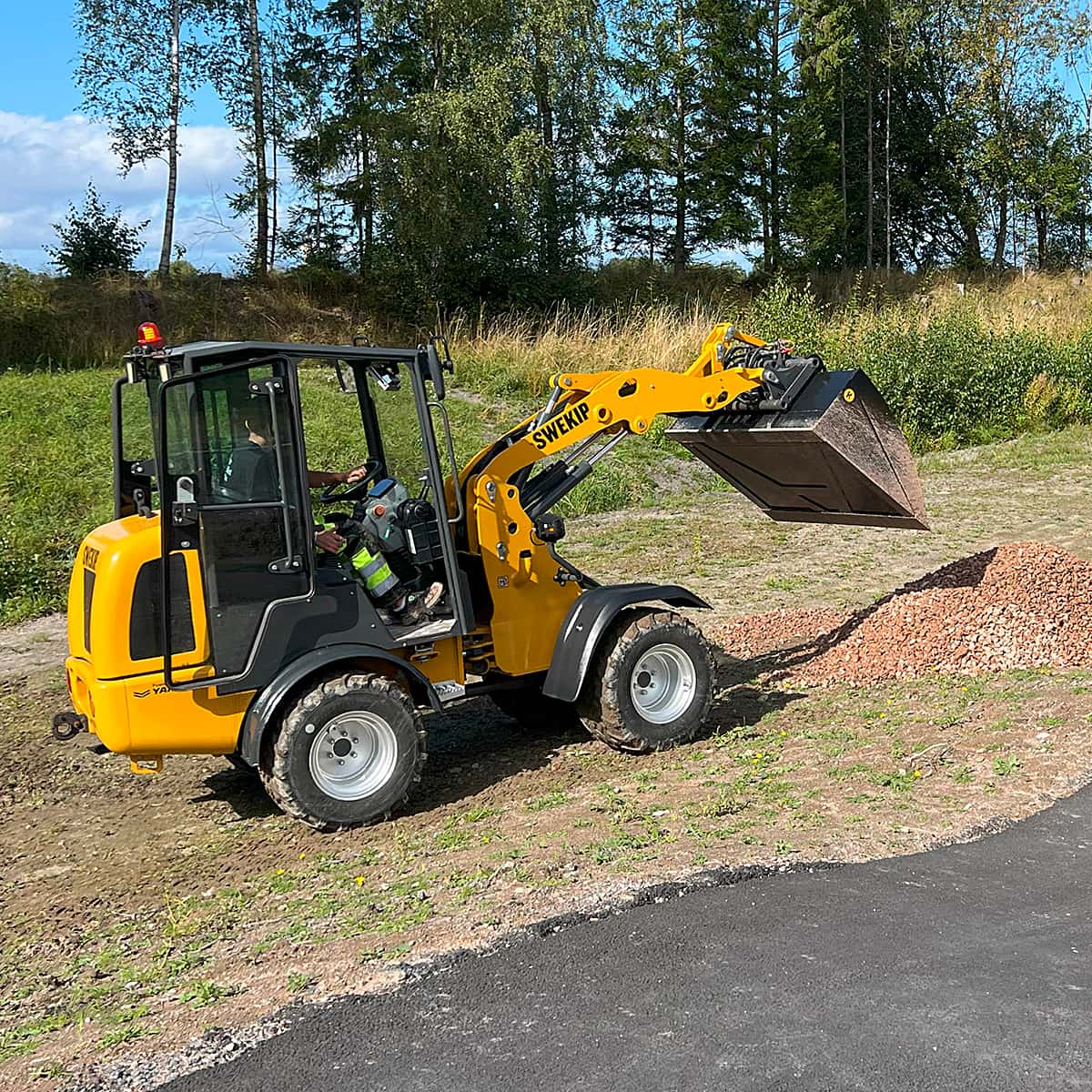 Planeringsskuff 1,5 m, SMS/Trima