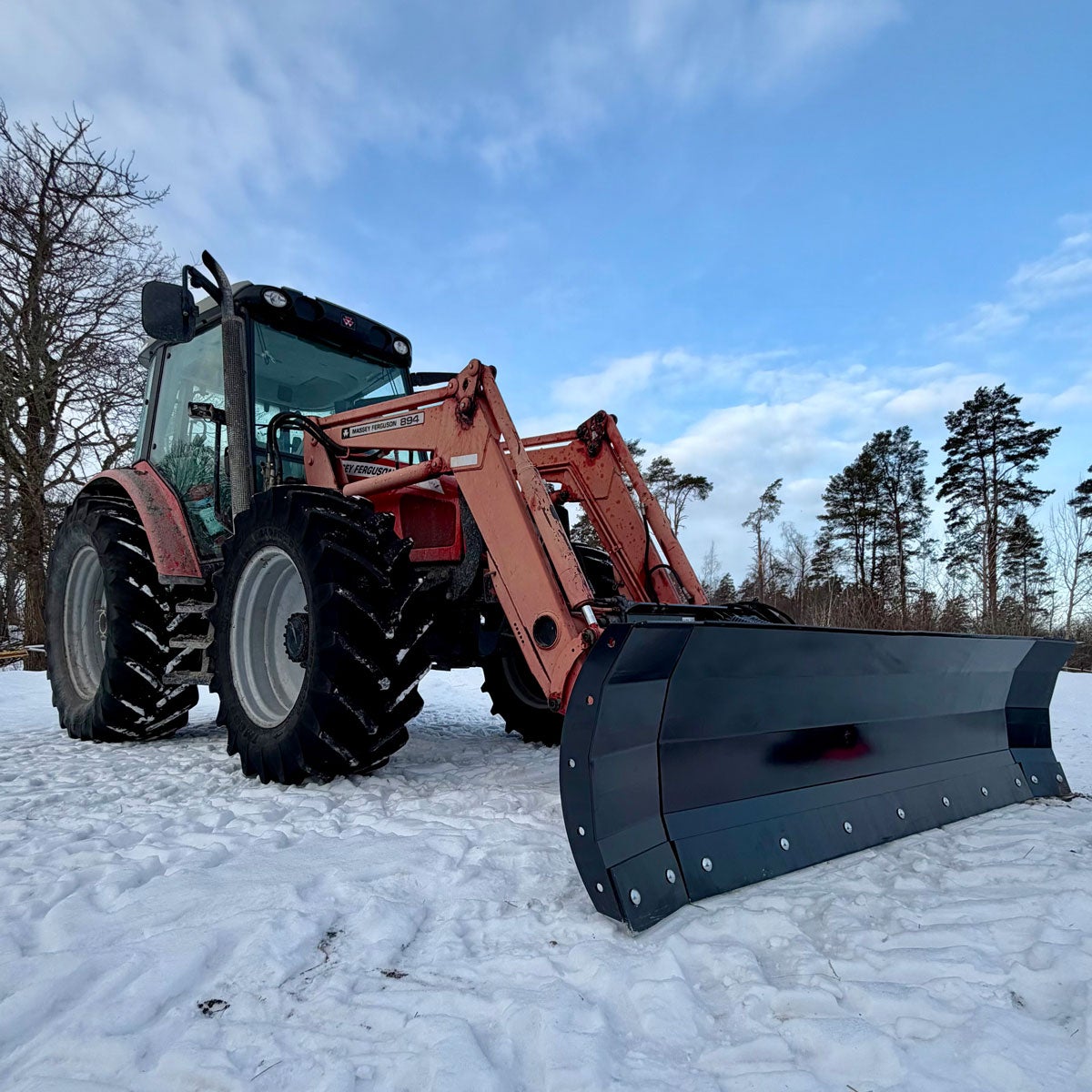 Brøyteskjær 2,5 m, boltet Trepunktsfeste