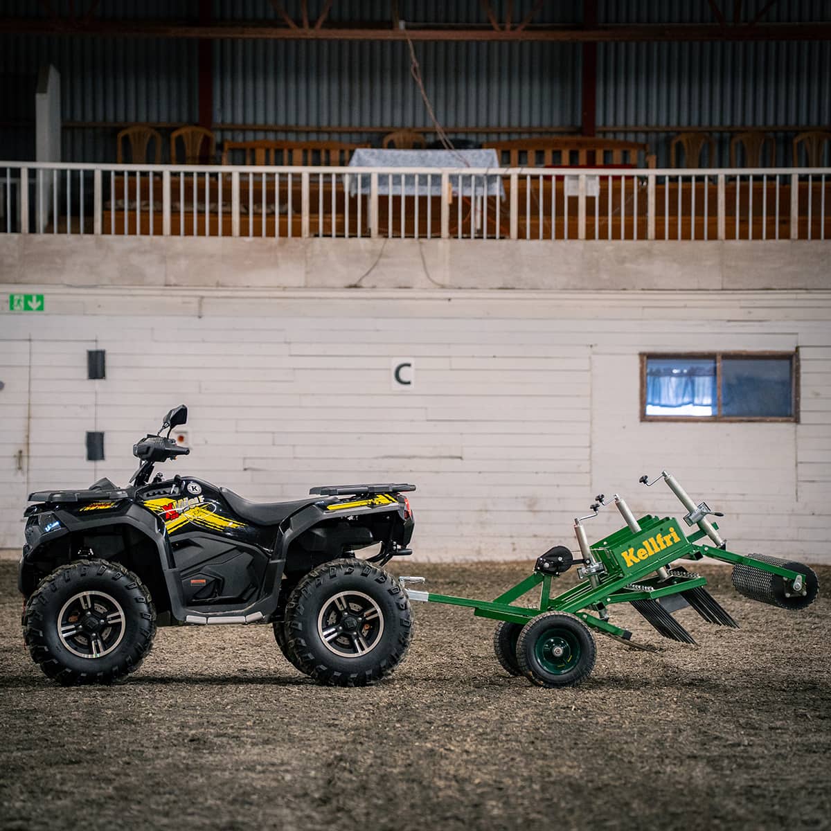Ridebaneharv ATV
