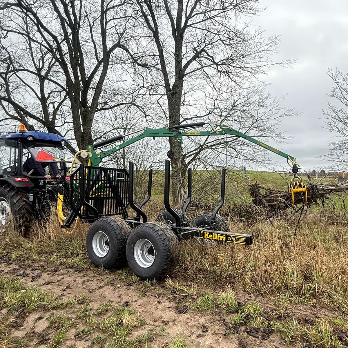 Skogsvogn 7 tonn, Pakke 1