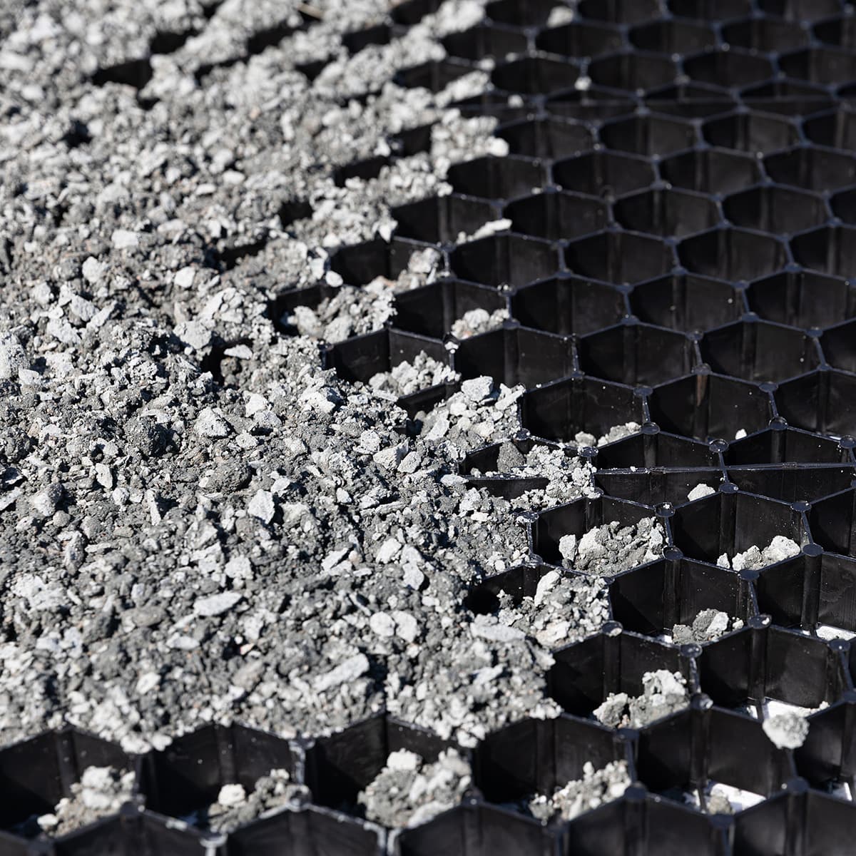 Markarmeringsmatte i plast 1 m²