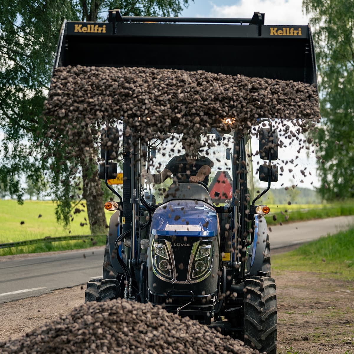Planeringsskuff 2,0 m, Euro