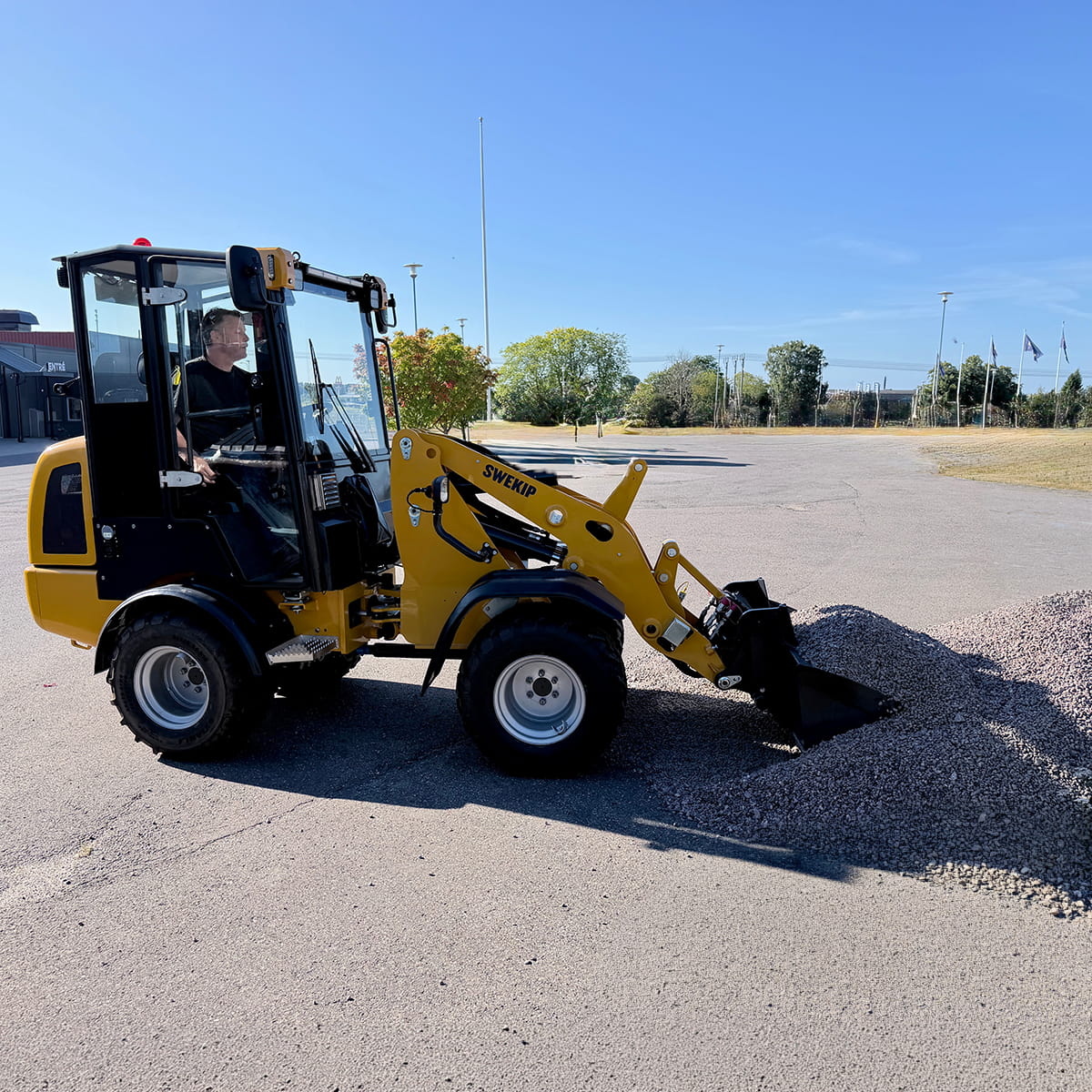 Hjullaster Swekip 1550 Electric