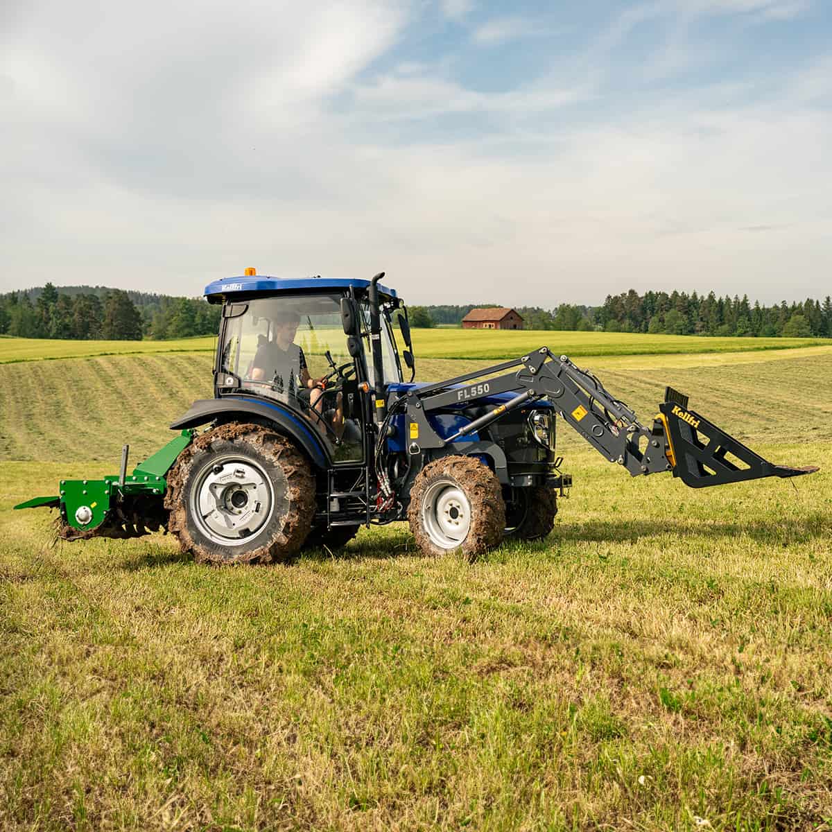 Frontlaster til traktor T504H, inkl. ventilpakke