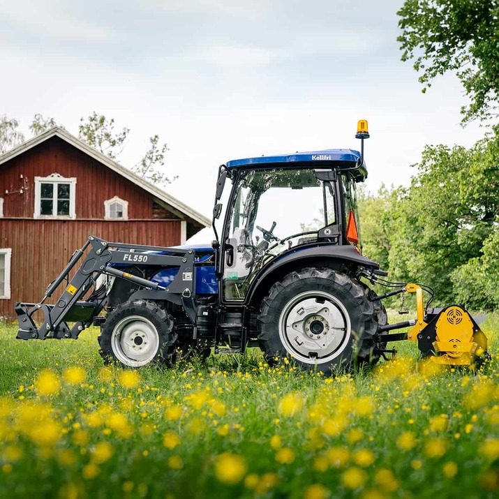 Traktor Lovol 50 hk 4WD med frontlaster, Stage V